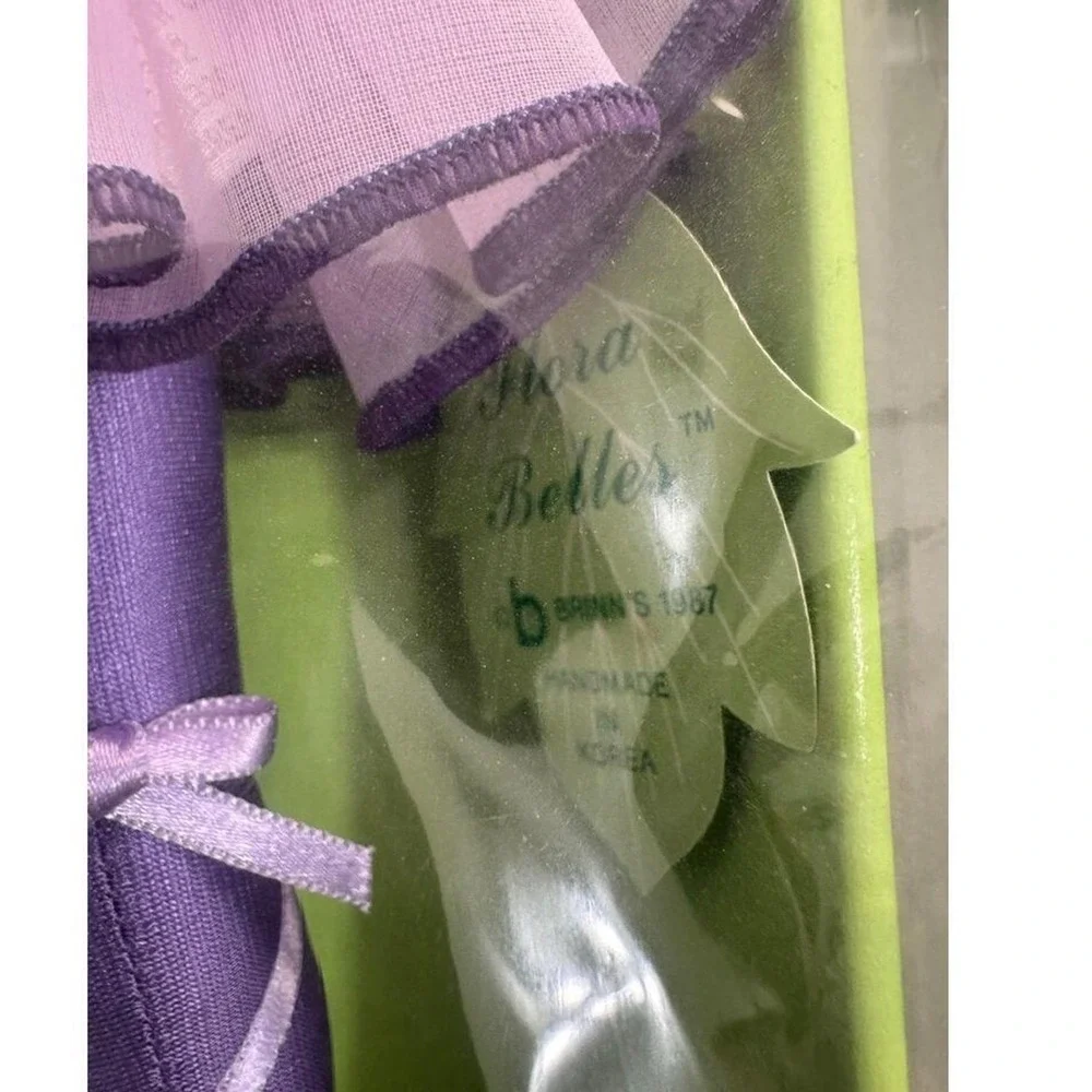 NEW Brinn's Miss‎ Morning Glory Porcelain Purple Vintage Flora Belle Doll